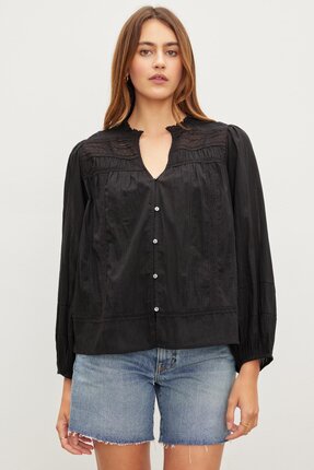 Velvet LIAM Shirt-tops-Diahann Boutique