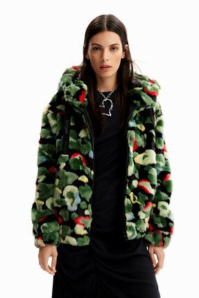 Desigual QUILTED Coat-jackets-and-coats-Diahann Boutique