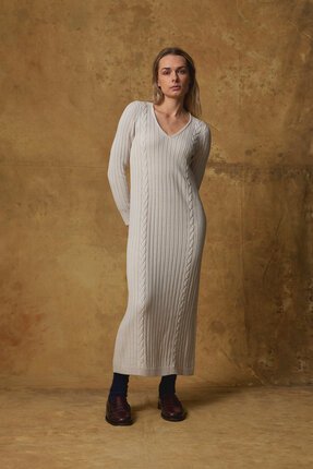 Standard Issue MERINO CABLE Dress(3 Colours)-dresses-Diahann Boutique