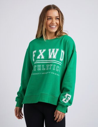 Foxwood VARSITY Crew-jumpers-Diahann Boutique