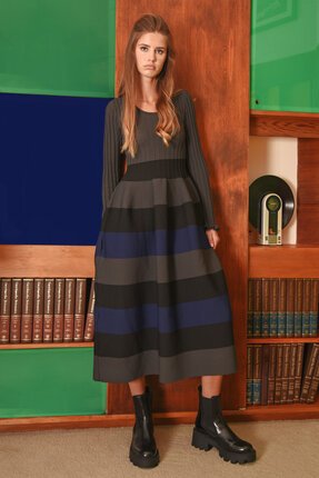 Coop STRIPE WRITER Dress-dresses-Diahann Boutique