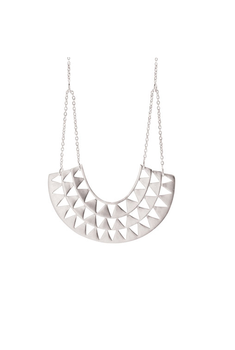 Linda Tahija Goddess Necklace-Silver