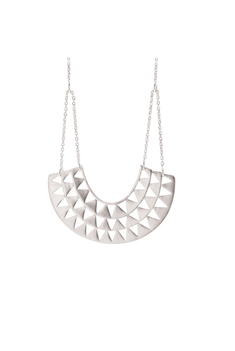 Linda Tahija Goddess Necklace-Silver