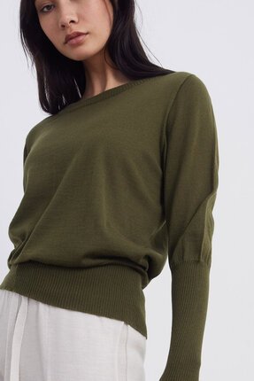 Standard Issue LONG RIB SWEATER [4 colours]-jumpers-Diahann Boutique