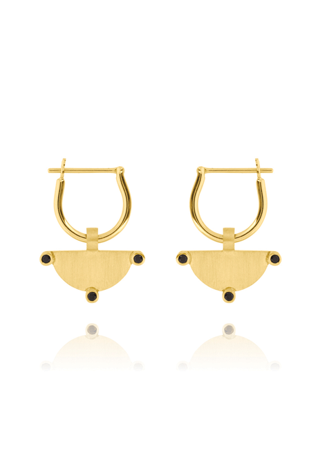 Linda Tahija YG Power Of Three Earrings