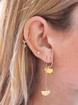 Linda Tahija YG Power Of Three Earrings