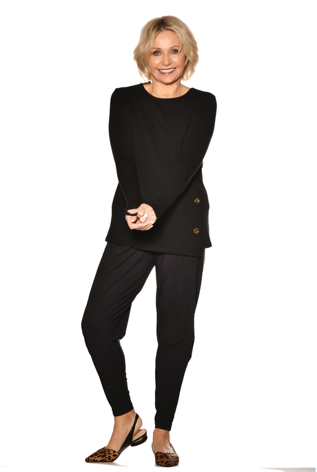 Paula Ryan ANKLE PLEAT BASQUE PANT