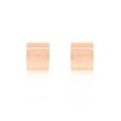 Linda Tahija Block Hoop Earring