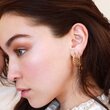 Linda Tahija Woven Hoop Earrings