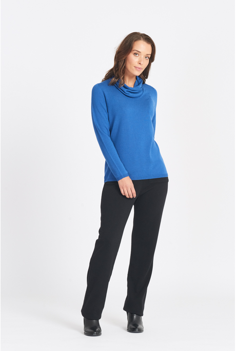 Optimum L/S Wrap Neck 