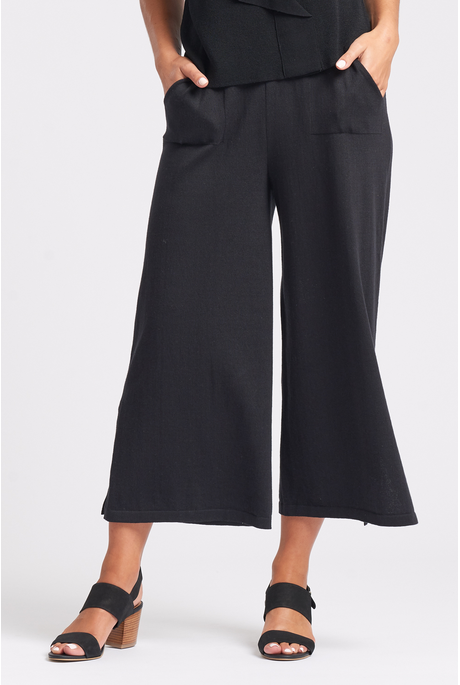 Optimum Cropped Wide Leg Pants