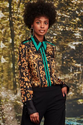 Trelise Cooper Gold Rush Shirt -shirts-Diahann Boutique