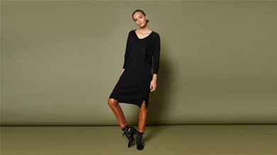 Sabatini Leather Ponti Pants-pants-Diahann Boutique