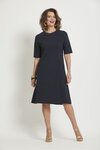 Paula Ryan Cut Away Seams S/S Dress
