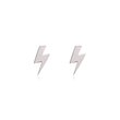 Linda Tahija LIGHTENING BOLT STUD EARRINGS