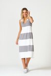 Optimum Block Stripe Dress