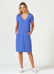 Optimum S/S V Neck Dress