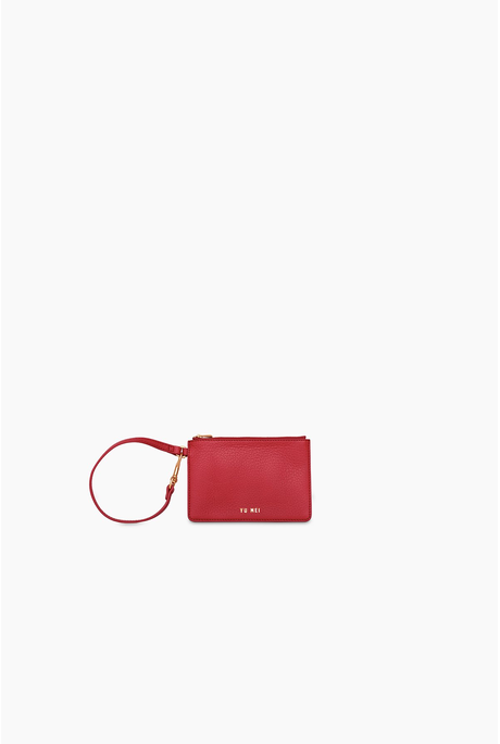 Yu Mei Amy Clutch Pompeian Red