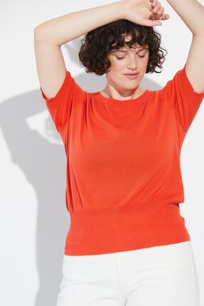 Standard Issue High Rib Tee-tops-Diahann Boutique