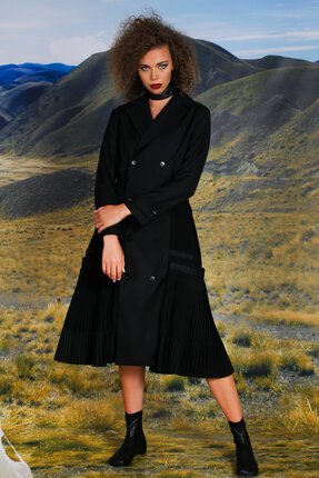 Trelise Cooper Pleat Me Half Way Coat-jackets-and-coats-Diahann Boutique