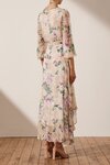 Shona Joy Donatella Long Sleeve Midi Dress