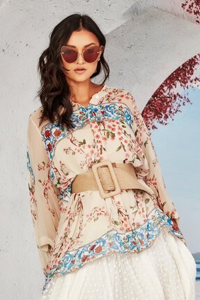 Trelise Cooper TALKING POINT BLOUSE-tops-Diahann Boutique