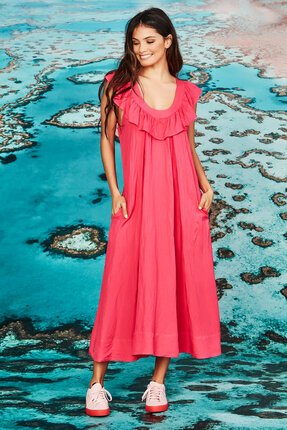 Curate READY TO RUFFLE DRESS-dresses-Diahann Boutique