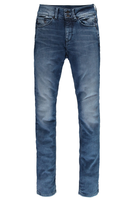 Garcia Jeans Caro Curved Slim Fit Jeans i Dark Used