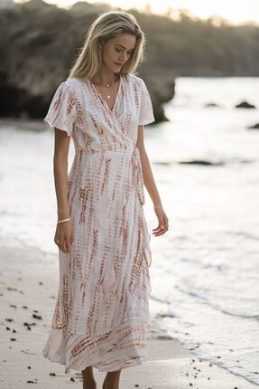 Humidity Jessie Wrap-dresses-Diahann Boutique