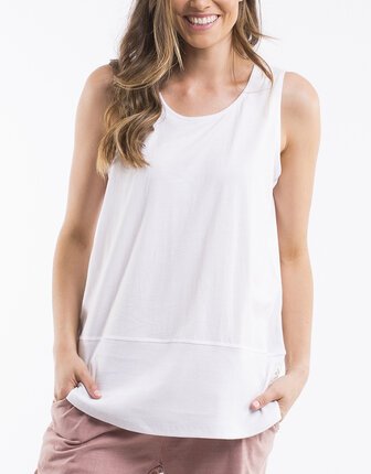 Elm Rib Tank-tops-Diahann Boutique
