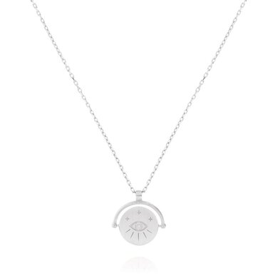 Linda Tahija Protection Amulet Charm Necklace-accessories-Diahann Boutique