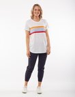 Elm Balmy Stripe S/S Tee