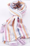 Elm Sunset Stripe Scarf