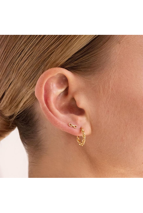 Linda Tahija Chain Stud Earring