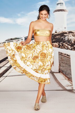 Coop LION AROUND SKIRT-skirts-Diahann Boutique