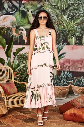 Cooper FRILL WE MEET AGAIN DRESS-dresses-Diahann Boutique