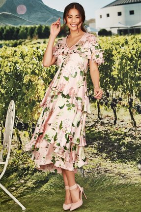 Trelsie Cooper FLOUNCE-A-LICIOUS DRESS-dresses-Diahann Boutique