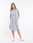Elm Fundamental Harper Dress - Stripe