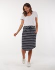 Elm Isla Stripe Skirt