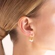 Linda Tahija Cleo Pearl Hoop Earrings