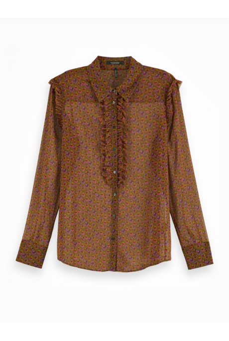 Scotch and Soda Ruffle Shirt