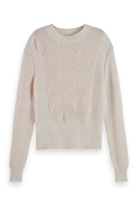 Scotch and Soda Fuzzy Cable Knit