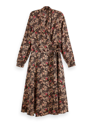 Scotch and Soda Belted Midi Dress-dresses-Diahann Boutique