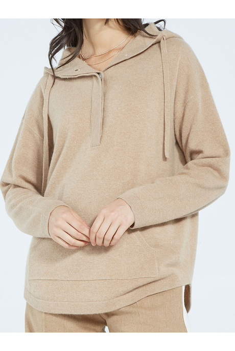 Caroline Sills ALL DAY LUXE CASHMERE HOODIE (2 Colours)
