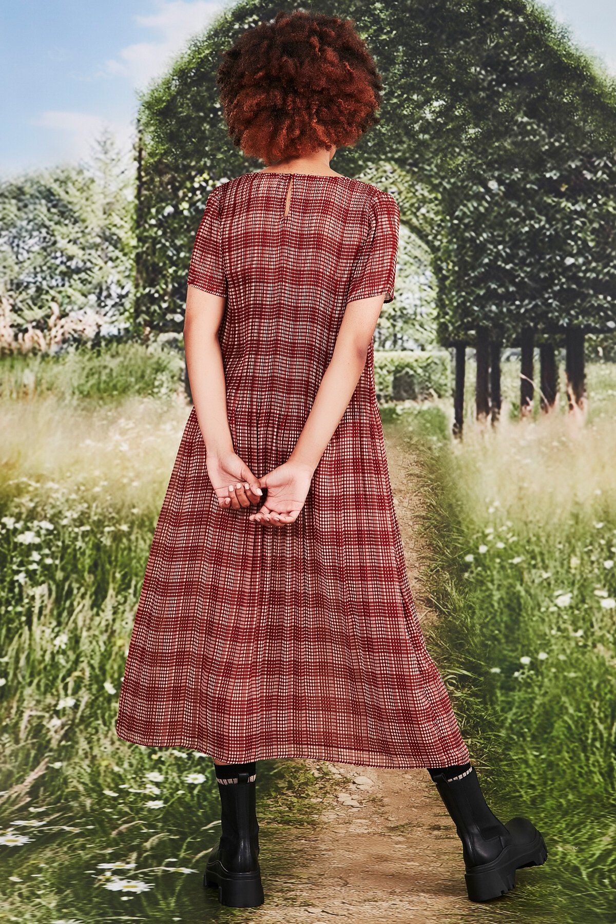 Curate MISS A PLEAT DRESS - Brand-Curate : Diahann Boutique - Curate W21