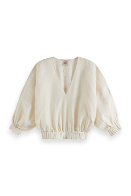 Scotch and Soda TOP WITH VOLUMINOUS SLEEVE