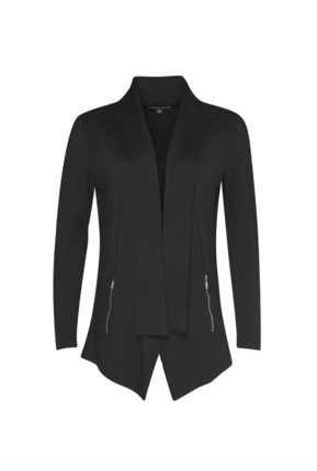 Paula Ryan SOFT SIDE ZIP JACKET-jackets-and-coats-Diahann Boutique