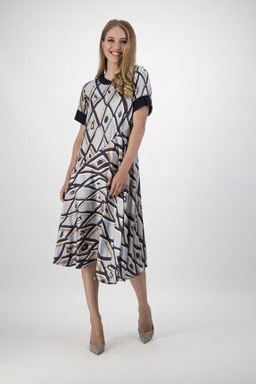 Paula Ryan SIDE FLARE A LINE DRESS-dresses-Diahann Boutique