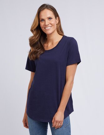 Foxwood THE CLASSIC TEE-tops-Diahann Boutique