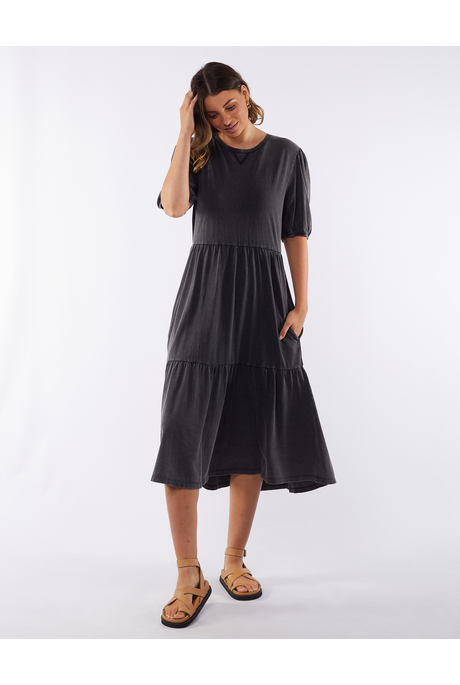 Foxwood ELSA TIERED MIDI DRESS